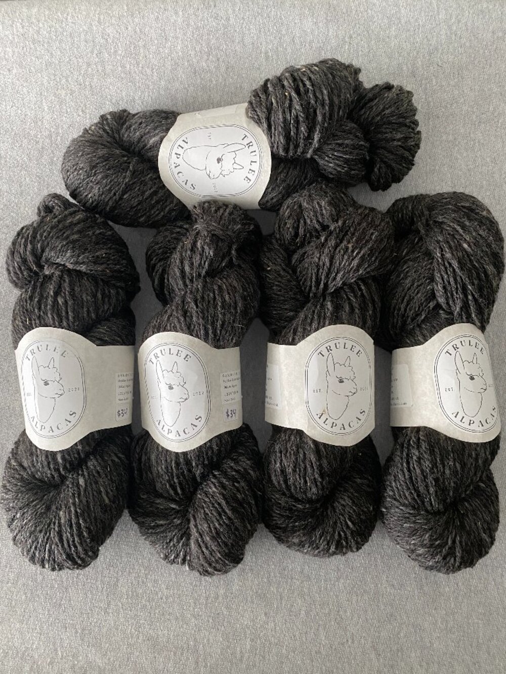 NWT Trulee Alpacas DK Yarn Colour Coffee Crisp Lot of 5